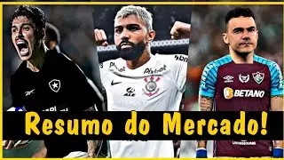 FELIPE ALVES &Eacute; ALVO DO FLU! BOTAFOGO QUER LUCAS HALTER! BRAZ FALA SOBRE GABIGOL NO CORINTHIANS