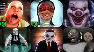 Bloody Endings😨EVIL NUN😨MR MEAT 😨IT HORROR CLOWN 😨EVIL KID 😨GRANNY CHAPTER 2 😨AND MORE