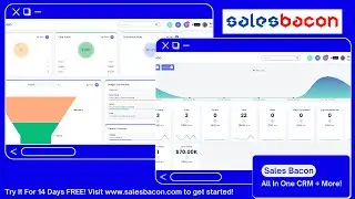 All In One CRM With SMS, Ringless Vmail, Email, Geo-Farming, Deals & More - Sales Bacon