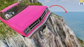 Cars vs Cliff Drops #4   BeamNG DRIVE | m33 gaming
