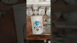 White marble gifts items one-piece illa work pen 🖊️ stand
