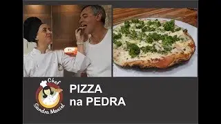 PIZZA NA PEDRA SEM GLÚTEN!