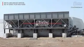 How to - Align auxiliary conveyor belt of asphalt mixing plant cold bin feeder