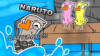 I Play Goose Goose Duck and Meet Naruto [First Gameplay] Android/iOS