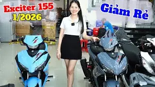 Gi&aacute; Xe Yamaha Exciter 155 ABS Mới Nhất Th&aacute;ng Đầu 1/2026 Giảm Qu&aacute; Rẻ