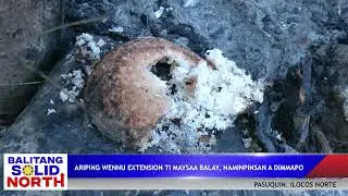 ILOCOS NORTE: Extension ti maysa a balay a pagnanaedan ti maysa a pamilia iti Pasuquin, nauram