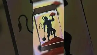 Hanuman Ji Drawing 🙏😍 #hanuman #hanumanji #shorts #bajrangbali #hanumanchalisa