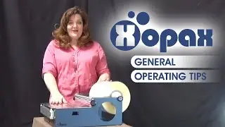 Operating Tips for the Xopax Overwrapping Machine