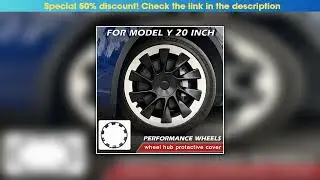 Editor&rsquo;s Choice 4PCS For Tesla Model Y 20 Inch Wheel Hub Protection Ring Performance Patch Protecto