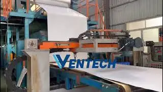 VENTECH Production Line of the Phenolic Pre-insulated Duct Panel