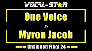 Myron Jacob - One Voice | Vocal-Star Unsigned Final Competition 2024 Live at Bournemouth Pavilion