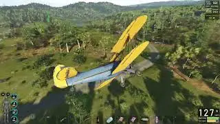 SCUM patch 0.9.120.75913 plane landing near drop
