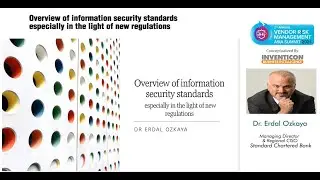 Overview of Information Security Standards