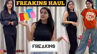 Freakins clothing Haul Vlog @freakinsindia  | Lifestyle review | Shopping Vlog #shopping #haul