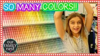 PICKING OUT PAINT COLORS FOR OUR NEW HOME