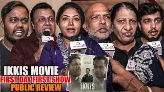 Ikkis Movie Public Review | First Day First Show | Dharmendra, Agastya Nanda, Jaideep Ahlawat