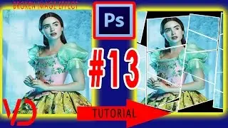 #13 Broken Image Effect Photoshop Tutorial || VD Studio