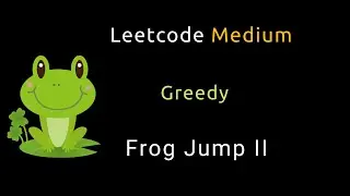 Frog Jump II - Greedy - Leetcode 2498 - Python