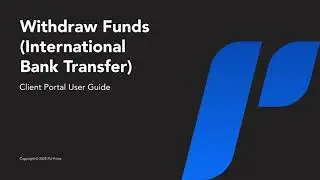 PU Prime 101: How to Withdraw (International Bank Transfer) | Step-by-Step Guide
