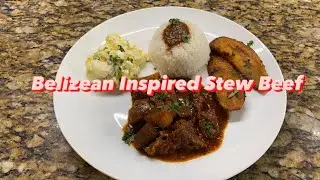 Belizean Inspired Stew Beef