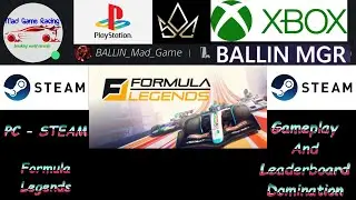 Formula Legends - PC / STEAM - Competitive Play LIVE!
