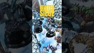 ❄️ Winter Siege | Map Build | - #heroscape #tabletop