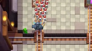 Level 14 PEKKA vs Level 1 Skeleton Army