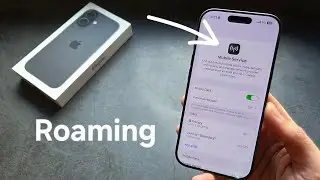 iPhone 17 &mdash; как активировать роуминг &mdash; использование мобильных данных за границей в другой стране