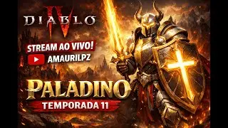 Paladino Aura farmando - Melhores builds AQUI!