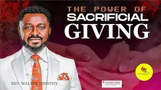 Sunday Service | Power of Sacrificial Giving | Rev. Walter Timothy | The Super Church (10.09.2023)