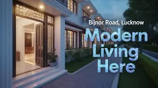 Luxury Row House in Bijnor Road Lucknow | Gated Society Near Airport | Sangam Society