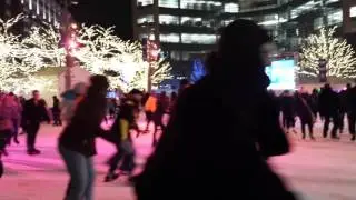 Campus Martius Skating, Detroit