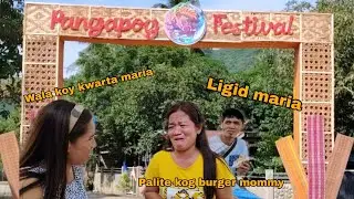 Happy Pangapog fiestval, palite kog burger mommy