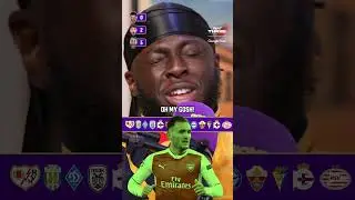 IMPOSSIBLE ARSENAL CAREER PATH CHALLENGE 😳 #shorts #football #soccer