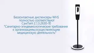 WHS Диспенсер сенсорный для дезинфектанта (с UV), PW-2252