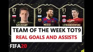 FIFA20 | TEAM OF THE WEEK9, REAL GOALS AND ASSISTS
