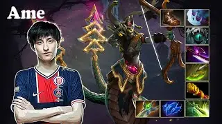 Ame - Medusa Safelane with Faith bian Sand King | Dota 2 7.31b Gameplay