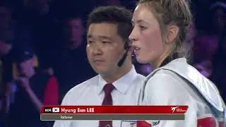 225 SF W-57kg 🔵 ILGUN Hatice kubra TUR vs 🔴 JONES Jade GBR I Manchester 2022 World Taekwondo GP