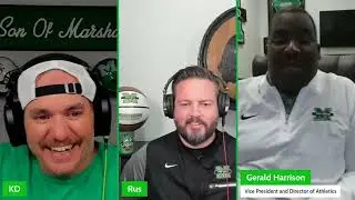 Marshall Athletic Director Gerald Harrison Joins The ThunderCast!!