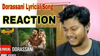 Dorassani Lyrical Song Reaction Review | Pailwaan | Kichcha Sudeepa | Arjun Janya |#Movies4uReaction