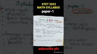 🎯बिहार STET 2023 MATH SYLLABUS FULL| PAPER-1|गणित का पूराSYLLABUS #pw#stet#stetupdate #stetsyllabus