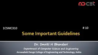 #10 - Technical Writing - Important Guidelines