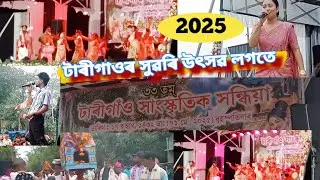 টাৰীগাওৰ সুঁৱৰি উৎসৱ উদযাপন 2025 লগতে 33 সাংস্কৃতিক সন্ধিয়া @TIME8News