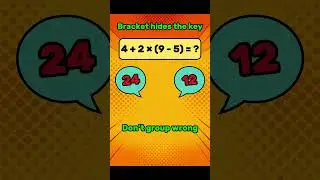 Everyone Gets the Wrong Answer #shorts #mathtrick #puzzle