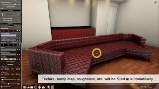 How to change the Render Material With SBSAR