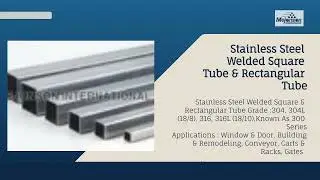 Stainless Steel Welded Pipe & Tube  | MEJONSON INTERNATIONAL CORPORATION | Taiwantrade