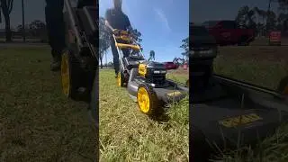 Первый взгляд 👀 НОВАЯ самоходная газонокосилка DeWalt 54V 530 мм (21 дюйм) (DCMWSP660Z2-XE)