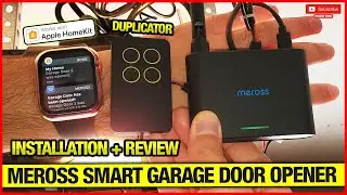 Meross Collie Лучший умный WiFi-открыватель для гаражей!
