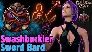 SWASHBUCKLER Sword Bard x Rogue Build - Baldur's Gate 3