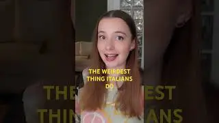 😮 My BIGGEST CULTURE SHOCK in Italty 🇮🇹  #lifeinitaly #cultureshock #movingtoitaly #expatlife